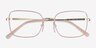 Vogue Eyewear VO4252 Pink Gold MetalEyeglass Frames from EyeBuyDirect, Closed View