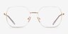 Vogue Eyewear VO4253 White Gold MetalEyeglass Frames from EyeBuyDirect, Front View
