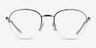 Vogue Eyewear VO4263 Shiny Silver MetalEyeglass Frames from EyeBuyDirect, Front View