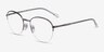 Vogue Eyewear VO4263 Shiny Silver MetalEyeglass Frames from EyeBuyDirect, Angle View
