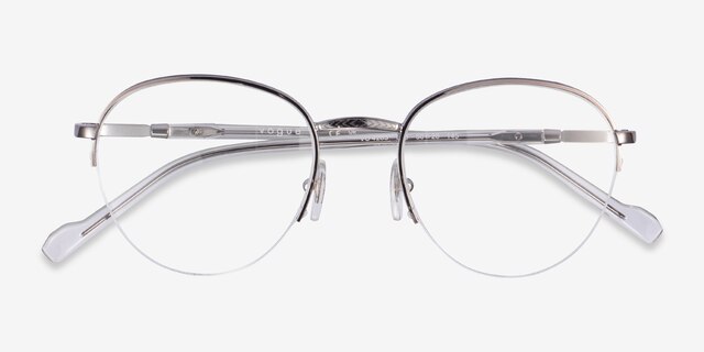 Vogue Eyewear VO4263 Shiny Silver MetalEyeglass Frames from EyeBuyDirect, Closed View