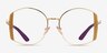 Vogue Eyewear VO4269 Shiny Gold Yellow MetalEyeglass Frames from EyeBuyDirect, Front View