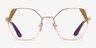 Vogue Eyewear VO4270 Rose Gold Yellow MetalEyeglass Frames from EyeBuyDirect, Front View