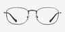 Vogue Eyewear VO4275 Antique Gold MetalEyeglass Frames from EyeBuyDirect, Front View