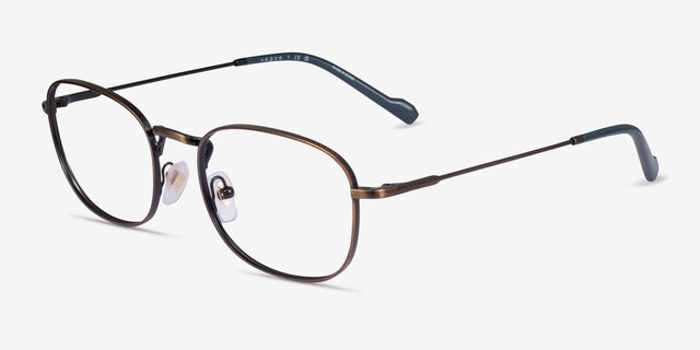 Vogue Eyewear VO4275 Antique Gold MetalEyeglass Frames from EyeBuyDirect, Angle View