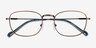 Vogue Eyewear VO4275 Antique Gold MetalEyeglass Frames from EyeBuyDirect, Closed View