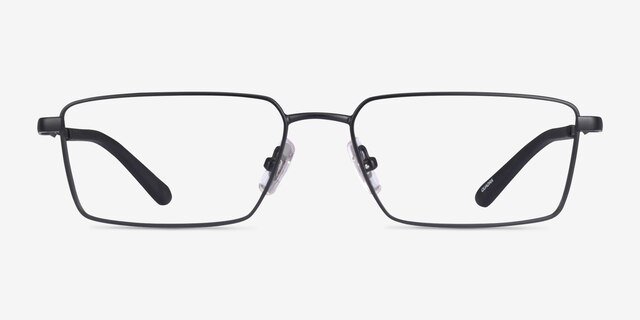 ARNETTE Quadra Black MetalEyeglass Frames from EyeBuyDirect, Front View