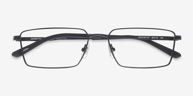 ARNETTE Quadra Black MetalEyeglass Frames from EyeBuyDirect, Closed View