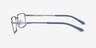ARNETTE Quadra Silver MetalEyeglass Frames from EyeBuyDirect, Side View
