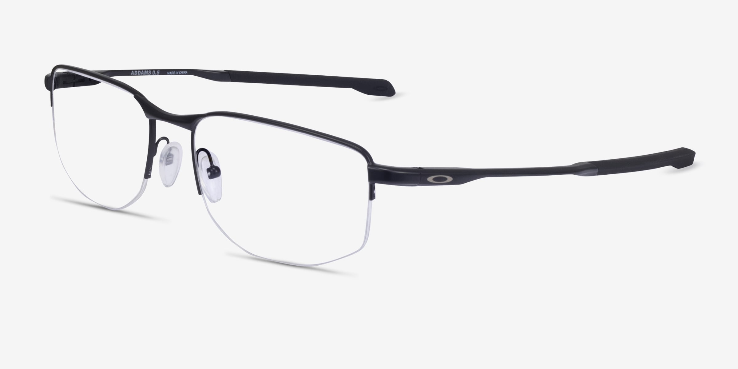 Oakley Addams 0.5 - Rectangle Satin Black Frame Eyeglasses