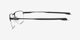 Oakley Addams 0.5 Satin Black Métal Montures de lunettes de vue d'EyeBuyDirect, Vue de Côté