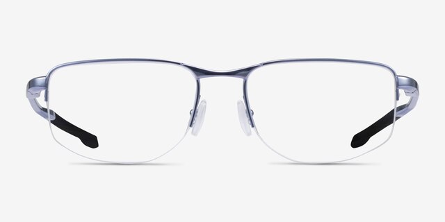 Oakley Addams 0.5 Polished Stonewash MetalEyeglass Frames from EyeBuyDirect, Front View