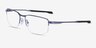 Oakley Addams 0.5 Polished Stonewash MetalEyeglass Frames from EyeBuyDirect, Angle View