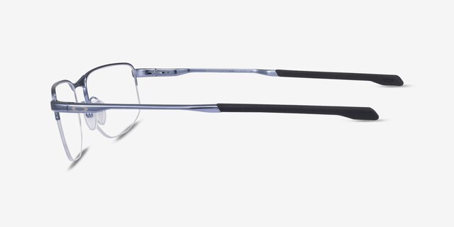 Oakley Addams 0.5 Polished Stonewash MetalEyeglass Frames from EyeBuyDirect, Side View
