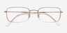 Ray-Ban RB3746V Gold MetalEyeglass Frames from EyeBuyDirect, Closed View