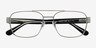 Ray-Ban RB3751V Silver AcetateEyeglass Frames from EyeBuyDirect, Closed View