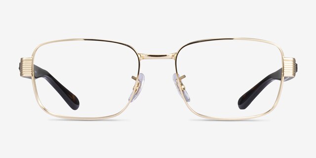 Ray-Ban RB6529 Gold AcetateEyeglass Frames from EyeBuyDirect, Front View