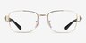 Ray-Ban RB6529 Gold AcetateEyeglass Frames from EyeBuyDirect, Front View