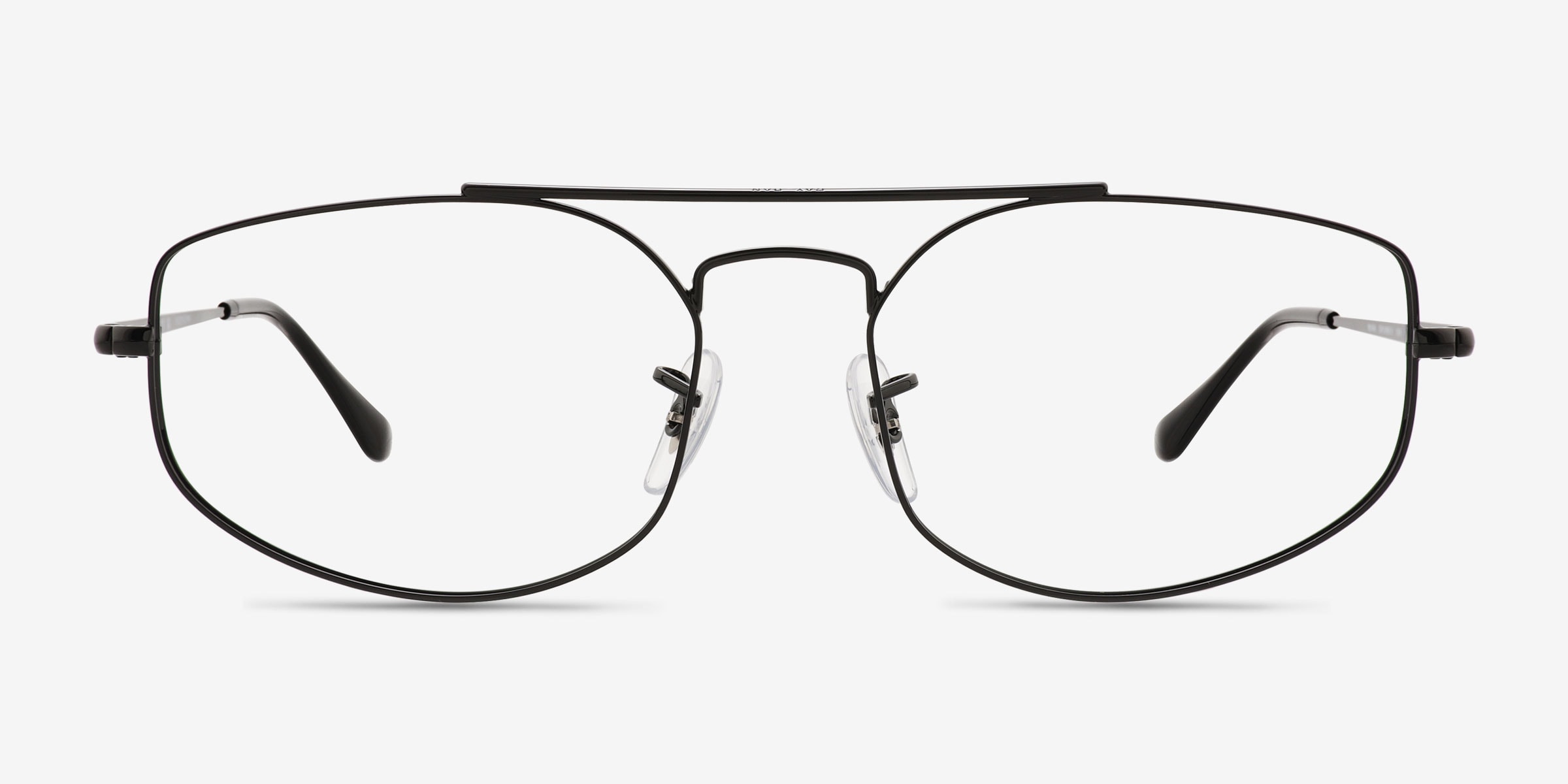 Ray-Ban RB6545 Explorer 5 - Aviator Black Frame Eyeglasses