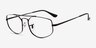 Ray-Ban RB6545 Explorer 5 Black MetalEyeglass Frames from EyeBuyDirect, Angle View