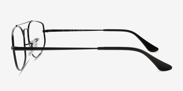 Ray-Ban RB6545 Explorer 5 Black MetalEyeglass Frames from EyeBuyDirect, Side View