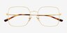 Vogue Eyewear VO4328D Gold MetalEyeglass Frames from EyeBuyDirect, Closed View