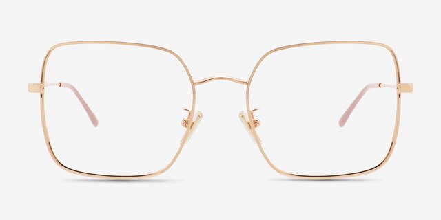 Vogue Eyewear VO4328D Rose Gold MetalEyeglass Frames from EyeBuyDirect, Front View