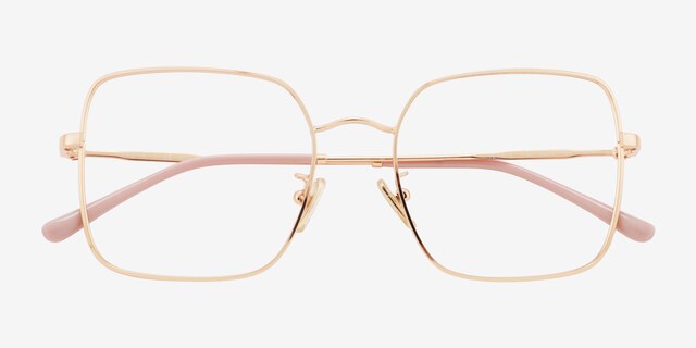 Vogue Eyewear VO4328D Rose Gold MetalEyeglass Frames from EyeBuyDirect, Closed View