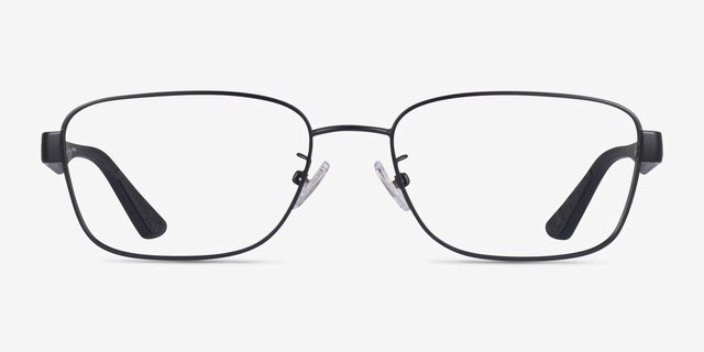 Coach HC5122 Satin Black MetalEyeglass Frames from EyeBuyDirect, Front View