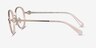 Coach HC5129 Shiny Rose Gold AcetateEyeglass Frames from EyeBuyDirect, Side View