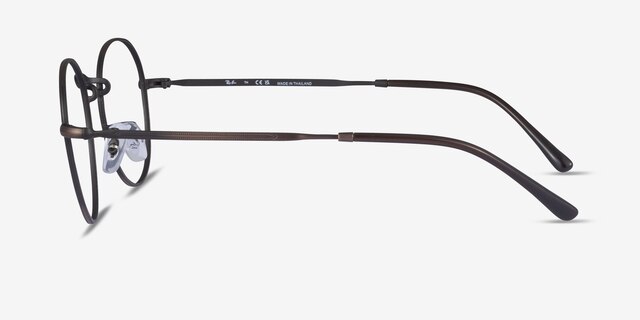 Ray-Ban RB3582V David Gradient Bronze MetalEyeglass Frames from EyeBuyDirect, Side View