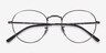 Ray-Ban RB3582V David Gradient Bronze MetalEyeglass Frames from EyeBuyDirect, Closed View
