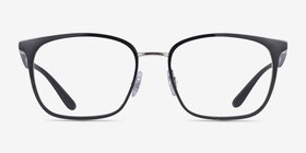 Ray-Ban RB6486 Liteforce Noir Métal Montures de lunettes de vue d'EyeBuyDirect, Vue de Face