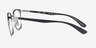 Ray-Ban RB6486 Liteforce Black MetalEyeglass Frames from EyeBuyDirect, Side View