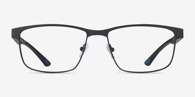 Armani Exchange AX1070 Black MetalEyeglass Frames from EyeBuyDirect, Front View