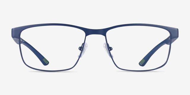 Armani Exchange AX1070 Bleu MétalMontures de lunettes de vue d'EyeBuyDirect, Vue de Face