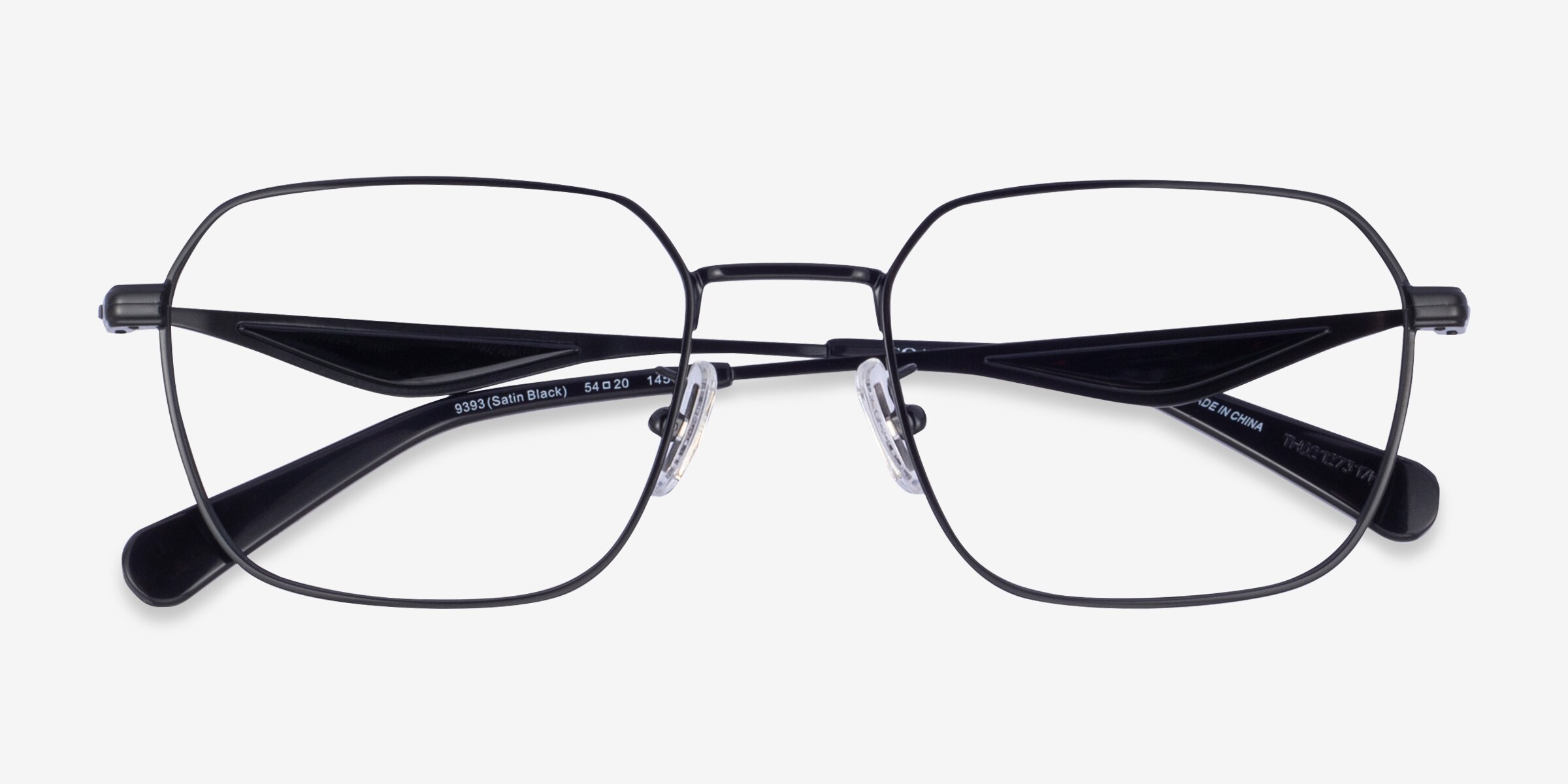 Coach AMERICAN BLACK 001 メガネ Coach HC5186 - Square Satin Black Frame Eyeglasses | Eyebuydirect