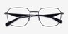 Coach HC5186 Satin Black MetalEyeglass Frames from EyeBuyDirect, Closed View
