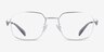 Coach HC5186 Satin Silver MetalEyeglass Frames from EyeBuyDirect, Front View