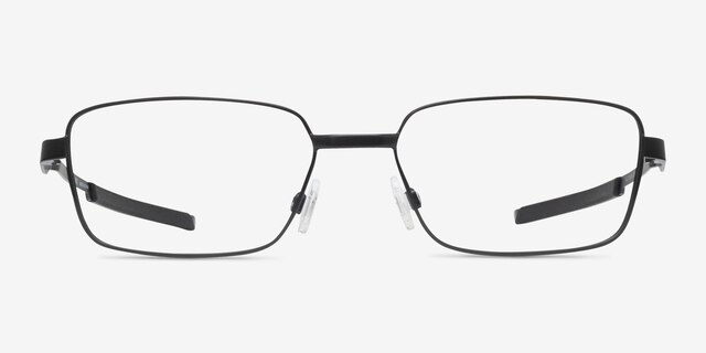 Oakley Foil Rq Satin Black MétalMontures de lunettes de vue d'EyeBuyDirect, Vue de Face