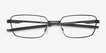 Oakley Foil RQ Satin Black MetalEyeglass Frames from EyeBuyDirect, Closed View