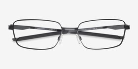 Oakley Foil RQ Satin Black Métal Montures de lunettes de vue d'EyeBuyDirect, Vue Rapprochée