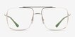 Ray-Ban RB3758V Gold MetalEyeglass Frames from EyeBuyDirect, Front View