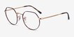 Ray-Ban RB6465 Jack Gold Tortoise MetalEyeglass Frames from EyeBuyDirect, Angle View