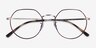 Ray-Ban RB6465 Jack Silver Tortoise MetalEyeglass Frames from EyeBuyDirect, Closed View
