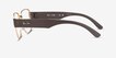 Ray-Ban RB6532 Liteforce Gold MetalEyeglass Frames from EyeBuyDirect, Side View