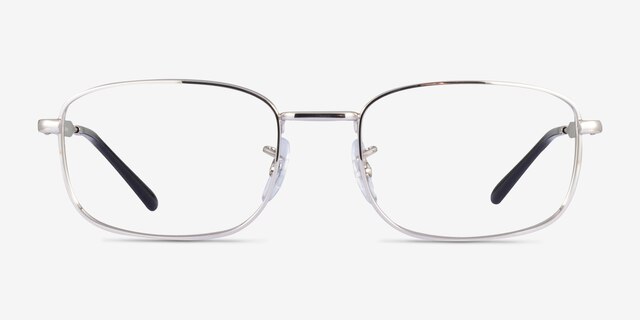 Ray-Ban RB6533 Silver MetalEyeglass Frames from EyeBuyDirect, Front View