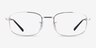 Ray-Ban RB6533 Silver MetalEyeglass Frames from EyeBuyDirect, Front View
