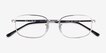 Ray-Ban RB6533 Silver MetalEyeglass Frames from EyeBuyDirect, Closed View