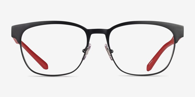 ARNETTE Waterly Black MetalEyeglass Frames from EyeBuyDirect, Front View